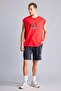100% Cotton Nba Licensed Chicago Bulls Oversized Red Tank Top H3863Ax26Sm - 2