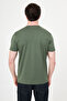 Plain Slim Fit Crew Neck 100% Cotton Short Sleeve Men's T-Shirt Green - 36884.26Y - 3