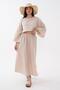 Women's Long Skirt Long Sleeve Muslin Set - 260046 - 4