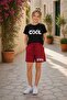 Busekids Girl's Printed Shorts 2-Piece Set |   4 Piece Casual Combination Set - 3