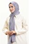 شال كارمن منقوش مربع الشكل 70223-09 أرجواني - 2