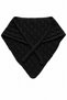 Women's Cotton Soft Textured Perforated Knitwear Bandana 7011 Black - 5