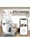 Intelligent WiFi Cradle Headcamera 2MP Smart Bulb E27 Security Camera: 360° PTZ Panoramic View - 4