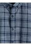 Regular Fit Plaid Poplin Men's Shirt - 7
