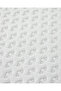 Shiny glitter jacquard knitted waterproof double mattress protector 160x200 cm silver - 2