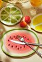 Watermelon Seramik Tabak 25 Cm