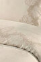 Simena Embroidered Cotton Satin Double 6-Piece Duvet Cover Set - 3