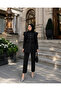 Ruffle Detailed Buttoned Hijab Set - 2