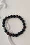 Certified 8 mm Zircon Stone Blood Stone Natural Stone Bracelet - 2