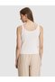 Ecru Extra Slim Fit Knitwear T-Shirt 50322028-Vr019 - 5