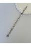 Special Series Gourmet Oval Strip Zircon Stone Xp Silver Color Bracelet - 5