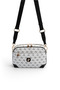 White - Black Monogram Women's Crossbody Bag Sp1094