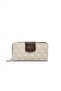 Stone - Brown Monogram Women's Wallet and Card Holder Sp928