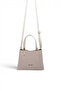 Burgundy - Bone Crow's Feet Plaid Women's Handbag Sp1205 - 5