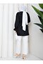 Embroidered Baby Collar Hijab Tunic - 3