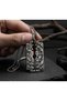 Vintage Razor Necklace with Stainless Steel Eagle Motif - 2