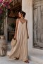 Beige Rope Strap Dress