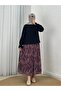 Aybirce Sleeve Tunnel Collar Ruffle Short Shirt-As5975 Black