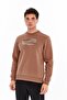 Ar-Ma Men's Crew Neck Sweatshirt with Text Print, Pocketless, Regular Fit, Three Yarns K30124603002 - 4
