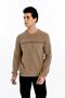 Ar-Ma Men's Crew Neck Sweatshirt Basic Without Print Without Pockets Knitted Fabric Regular Fit 65% Cotton 35% Poly - 4