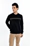 Ar-Ma Men's Crew Neck Sweatshirt Basic Without Print Without Pockets Knitted Fabric Regular Fit 65% Cotton 35% Poly - 4