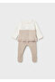 Baby Girl Knitted Booties Top and Bottom Set 1594
