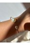 Adjustable Gold Top Pearl Bracelet - 2