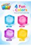 Slow Rising Squishy Stress Cube Toy for Kids – Sensory Fidget Squeeze Ball 5.5cm, Anxiety Relief - 5