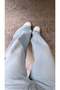 Light Blue Stitching Detailed Wide Leg Original Zr Jeans - 4