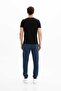 بنطال رياضي رجالي Indigo ذو قصة عادية وساق عادية K 26174680401 - 3