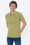 Men's Woven Fabric Slim Fit Polo Collar T-Shirt - 3