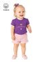 Baby Girl Heart Printed Casual Short Sleeve Summer T-Shirt