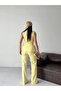 Sleeveless Double-Breasted Vest Pants Set Stylish Women's Two-Piece Set - 8