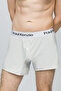 2-Pack Men's Boxer Shorts - Button Fly Gray - 7