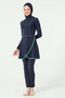 Nira A-Line Skirted Hijab Swimsuit - 5
