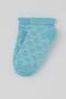Girl's Booties Socks with Heart Pattern, 5-12 Years, Turquoise