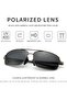 Ultra Lightweight Rectangular Polarized Sunglasses UV400 Protection - 2