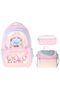 Cloudy Pink Blue Colorful Pink - Blue Girls' Triple Primary School School Bag Set - Setcc-C4086A - 2