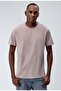 Men's 100% Cotton T-Shirt Beige - 2