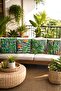 Green Botanical Patterned 4-Piece Throw Pillow Cover Set - 2