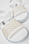 Children's Unisex White Children's Stone Sandals - 2