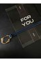 Buckle Knot Detailed Cord Belt, Dress Belt, Jacket Belt, Shirt Belt - 4