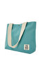 Premium Canvas Bag, Washable, Water-Repellent Fabric Lining, Magnetic, Internal Pocket, Women's Beach Bag - 2