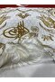 تي شيرت بنمط زهرة التوليب العثمانية مطرز بنجوم فاخرة - 5