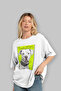 For Dog Lovers 52 Front Dog Printed White Oversize T-Shirt 100% Cotton Unisex Dog Lover Premium Design - 4