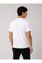 Men's Embroidery Print Detailed Crew Neck Regular Fit 100% Cotton T-Shirt - 4