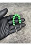 Zaza Green Sallamali Glass Beads Natural Stone Prayer Beads