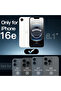 Silicone Case iPhone 16e, 6.1" Hypoallergenic Comfortable Grip Enhanced Protection | WIDGETS MATRIX - 2