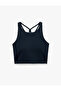 Back Detailed Strappy Sleeveless Sports Bra - 5