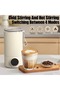 Portable Electric Milk Frother Cup 400ml Automatic Coffee Mixer Rechargeable Smart Display Mug - 5